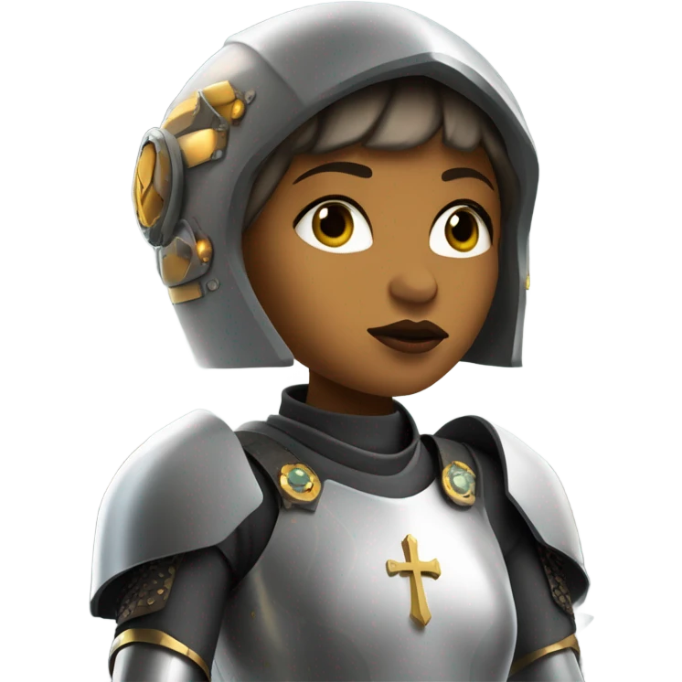 joan of arc in her room 23st century emoji