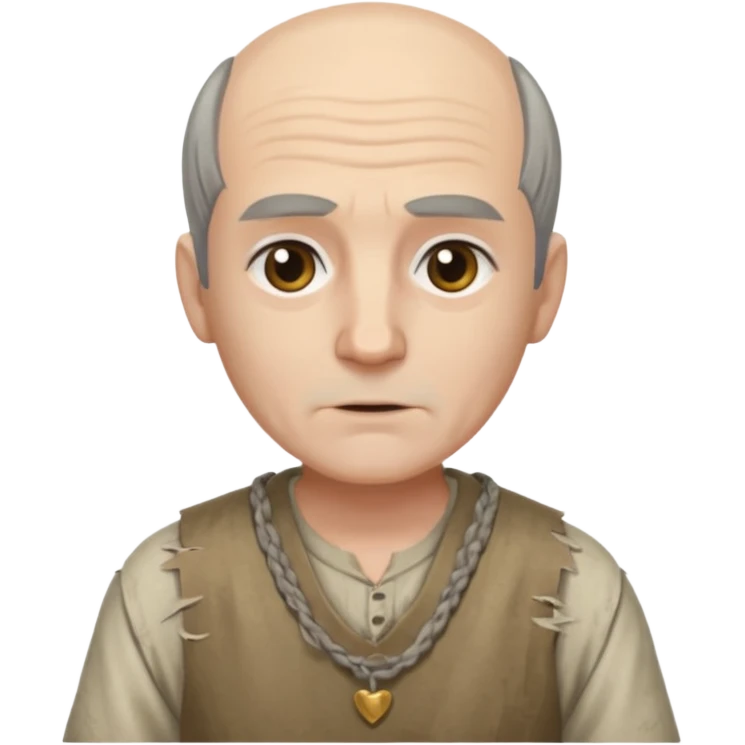 npc with balding grey combover emoji