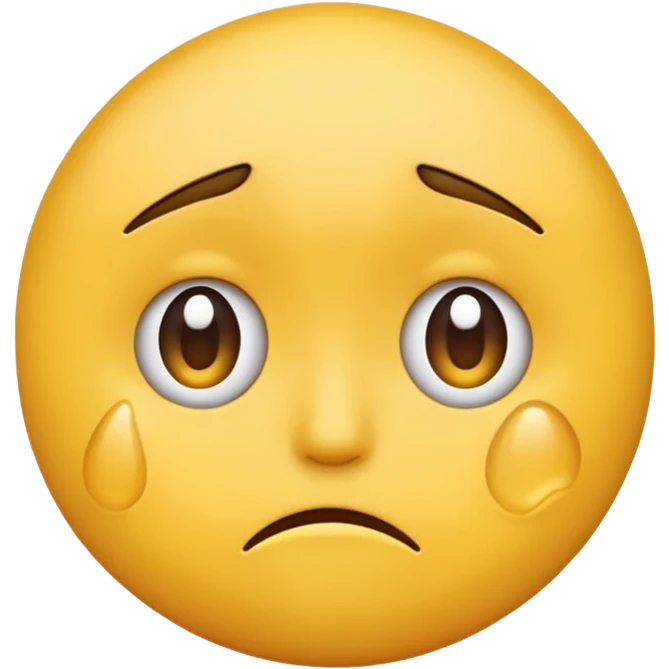 lose emoji disappointed face with tear emoji