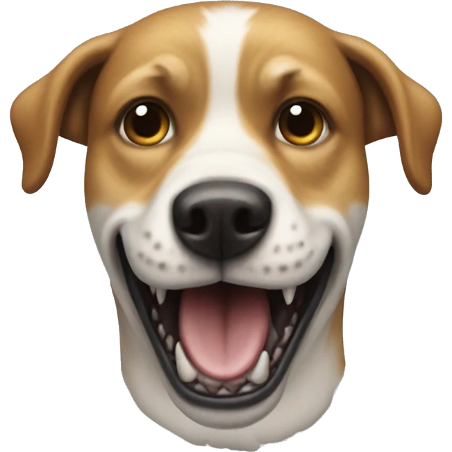 a half dog half shark emoji