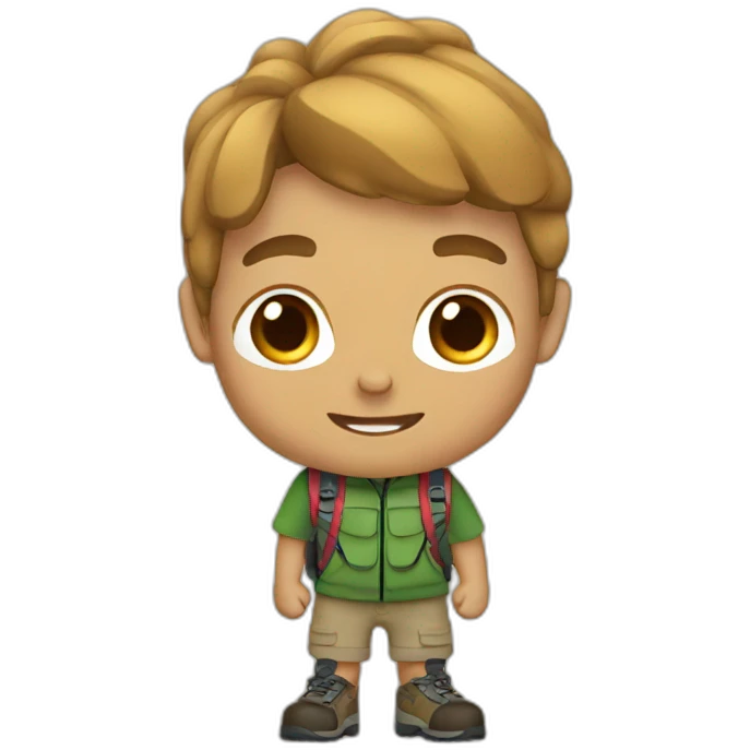 Hiking emoji