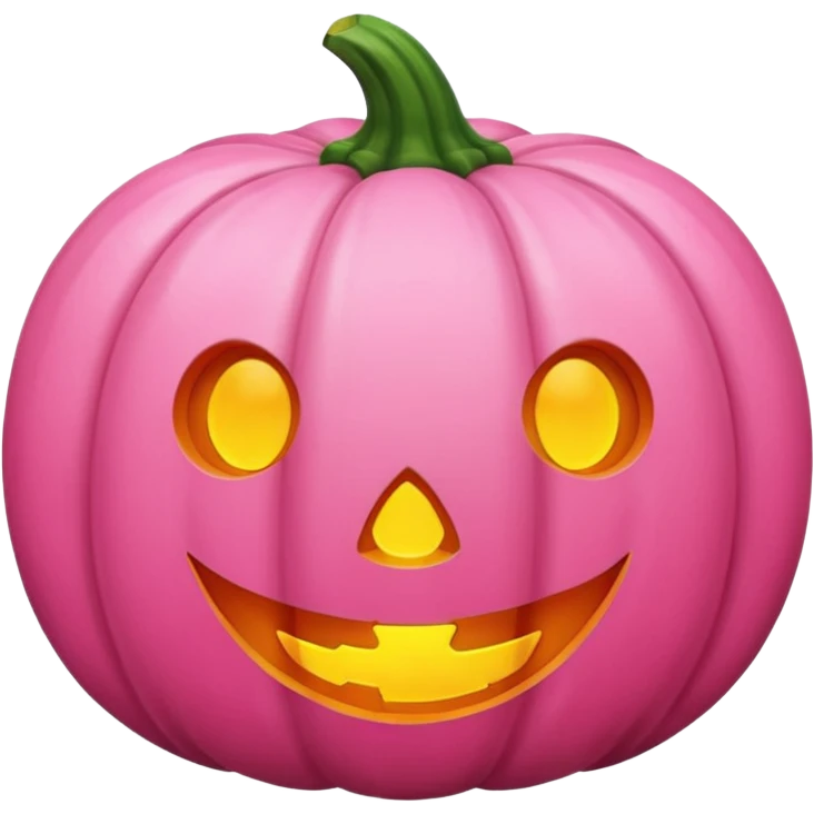 Pink pumpkins emoji