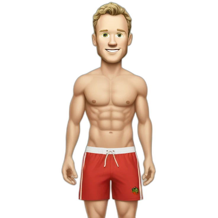 Jonathan Toews as a beach body emoji