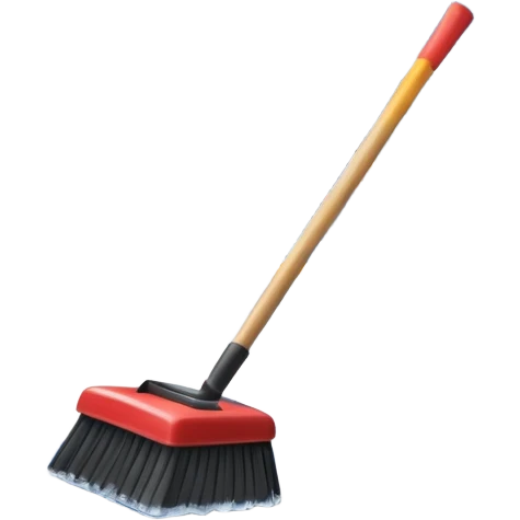 An icon showing the ice with a broom and a close-up of a curling stone sliding. The scene is set in a brightly lit stadium, with detailed spectator stands in the background. Transparent background highlights the focus, skill, and atmosphere of the curling sport. emoji