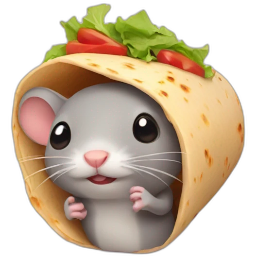 burrito rat emoji