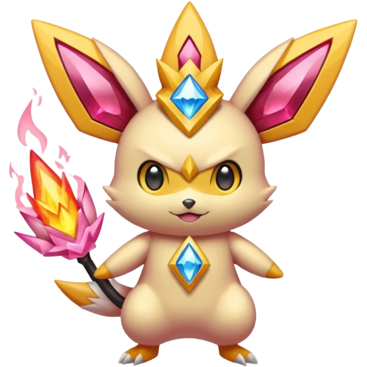 Pichu-Victini-Diancie-fusion emoji