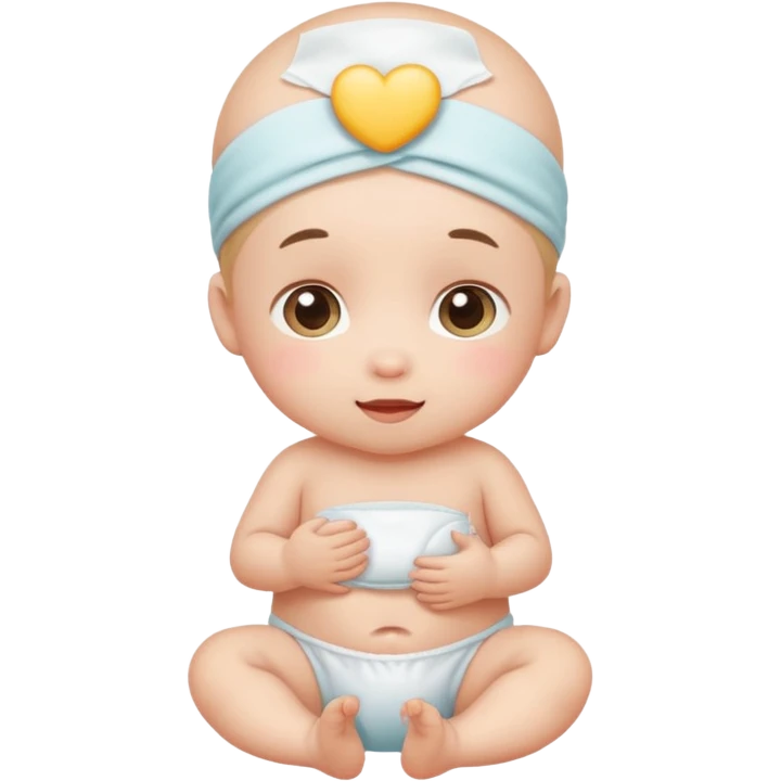 Baby on a plate  emoji