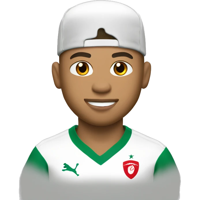Mbappé avec le maillot d'algérie emoji