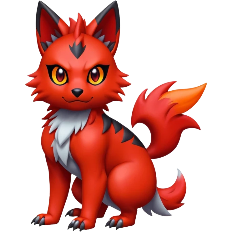 Guilmon-Zorua-hybrid emoji