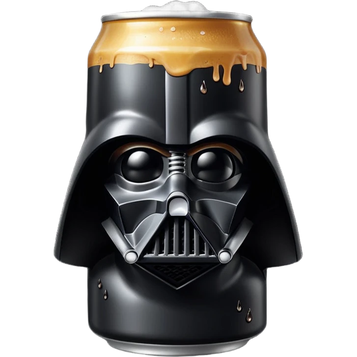 Darth Vader beer  emoji