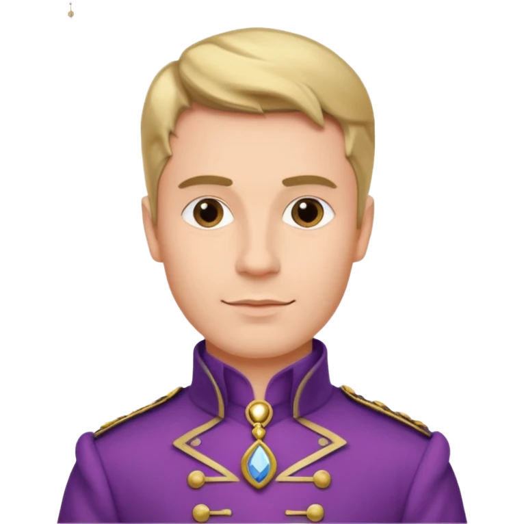 Parisian man in a prince dress on the Eiffel Tower emoji