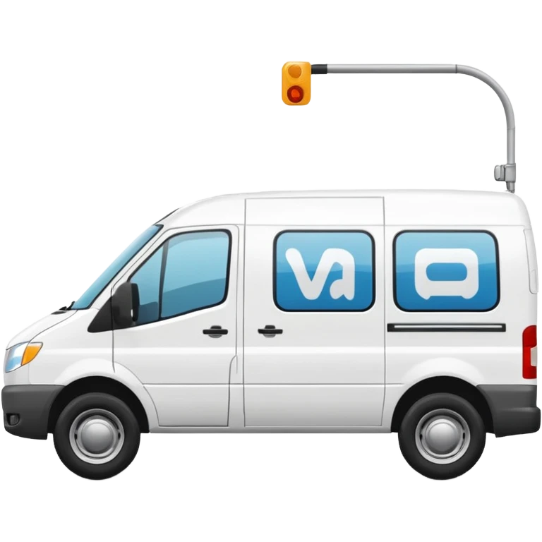 a van with Publicare Logo emoji