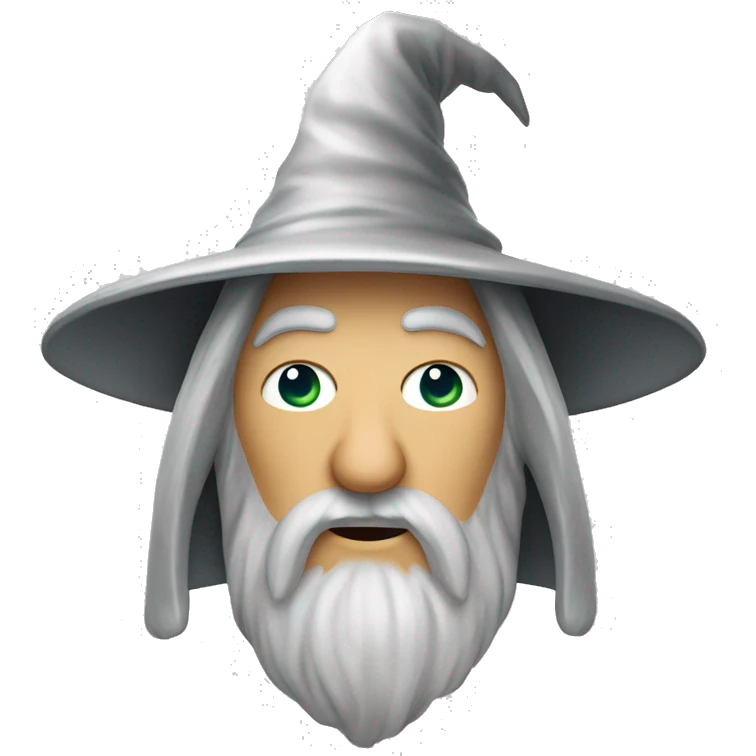 party hat gandalf emoji