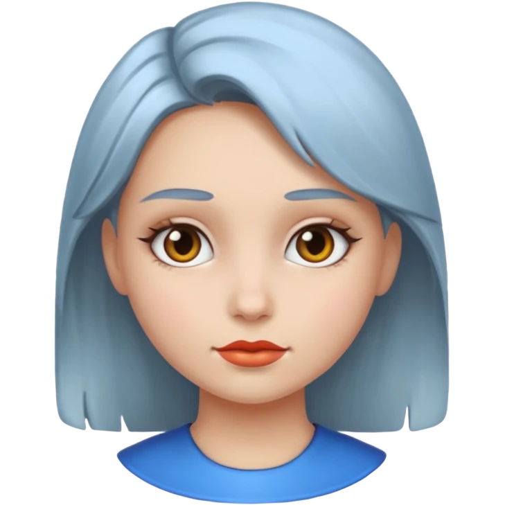 metal painted girl emoji