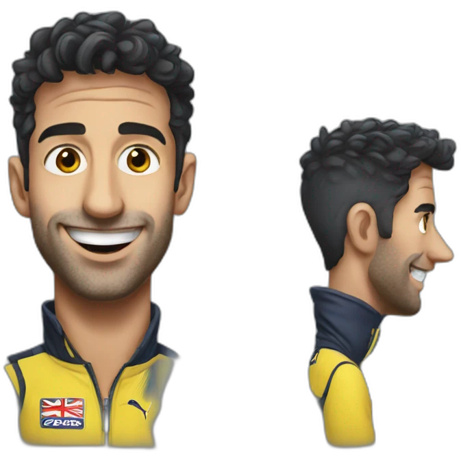 Daniel Ricciardo emoji