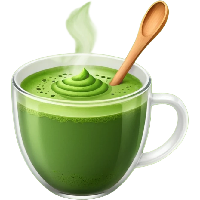 Matcha tea emoji
