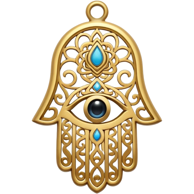 hamsa charm symbol emoji
