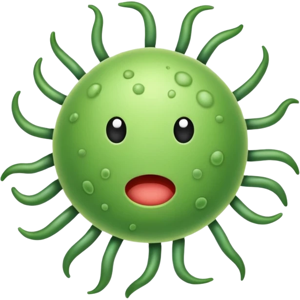 microbe germ icon emoji