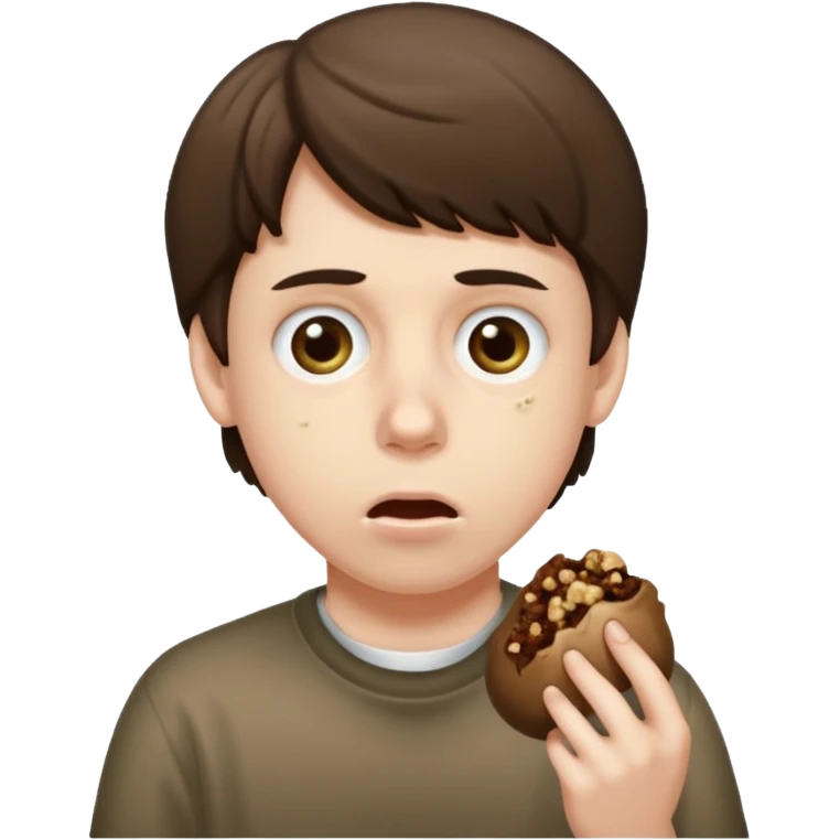 Adam Lanza eating poop emoji
