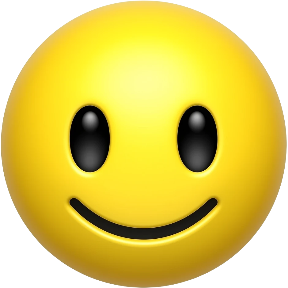 Cara feliz de emojis amarillos emoji