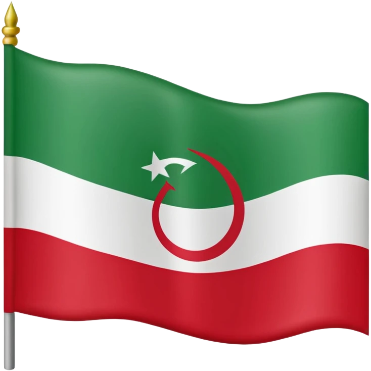Chechen flag emoji