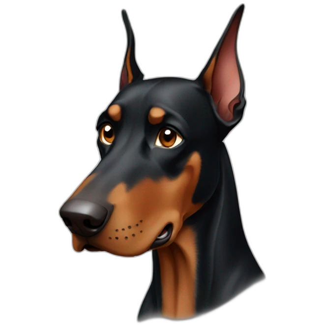Bad Doberman  emoji