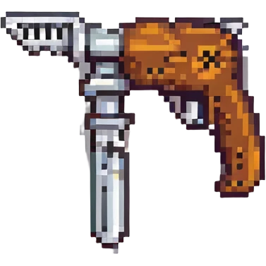 a multitool, like a pocket-knife with multiple tools, pixel art style, detailed emoji