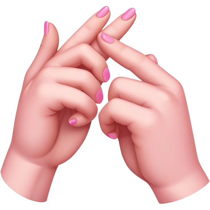 Pinky promise emoji