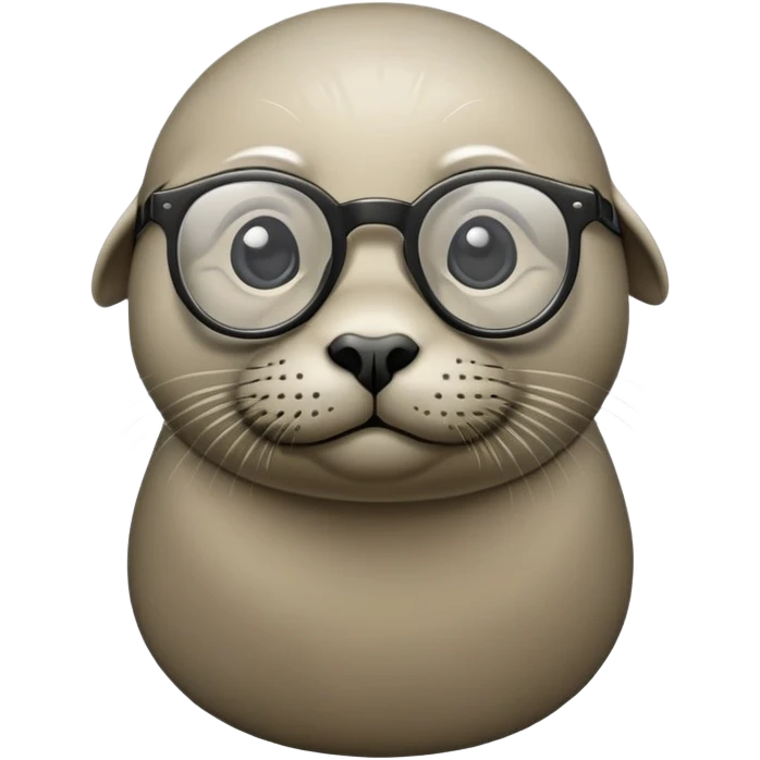 Нерпа ученый emoji