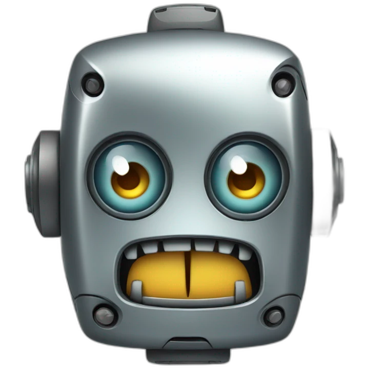 robot cursing emoji