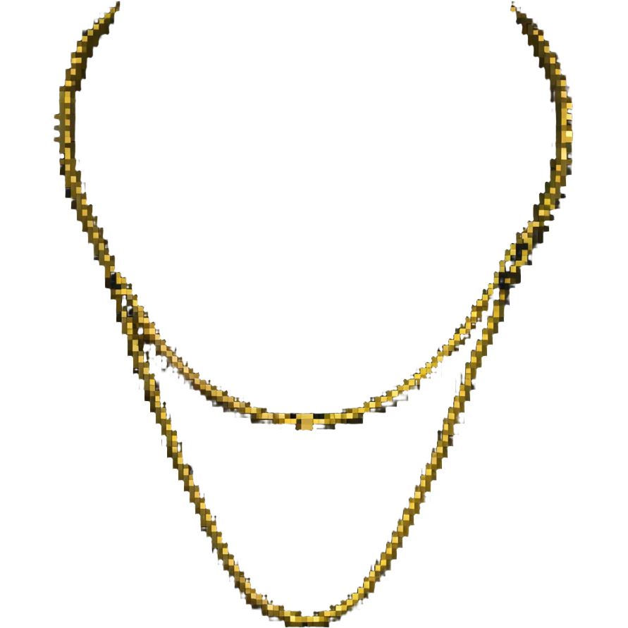 gold chain necklace emoji