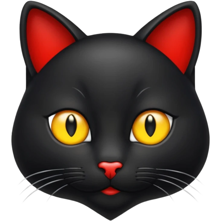 Coeur avec un chat emoji