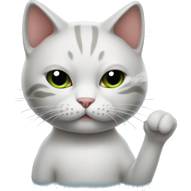 smoking kitty emoji