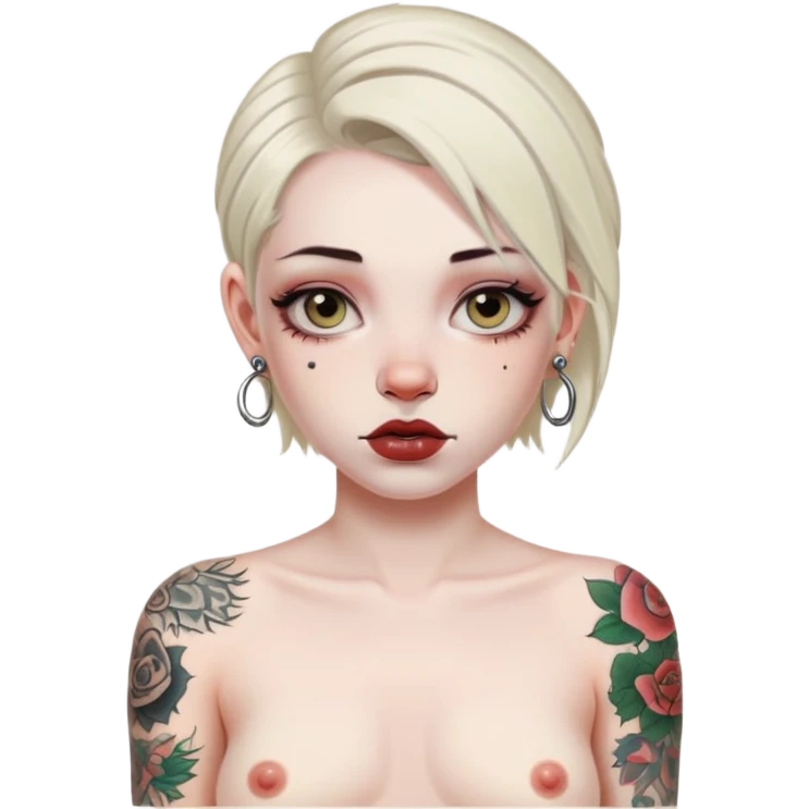 naked alt girl emoji