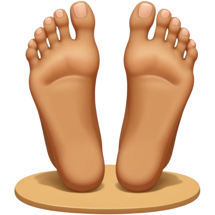 foot on head emoji