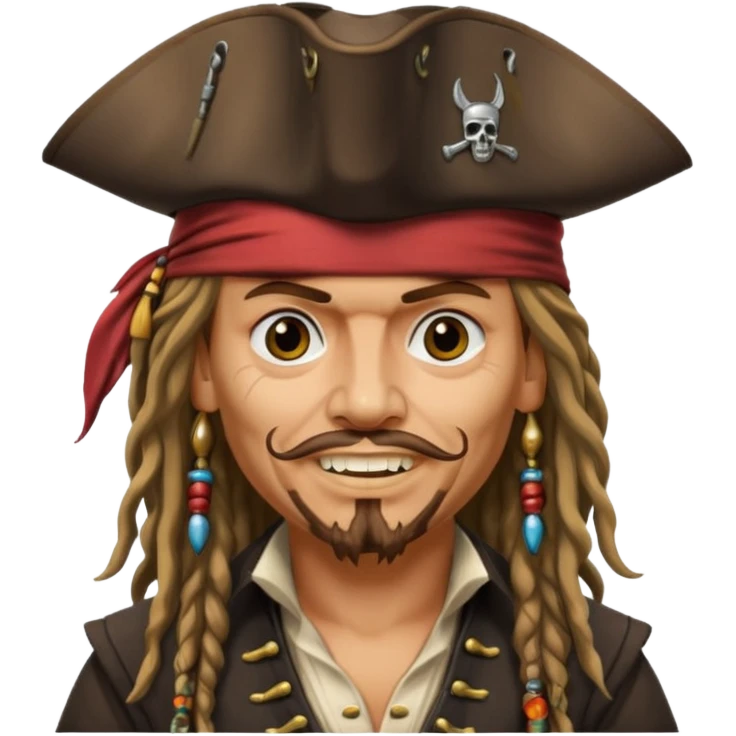 kaptan jack sparrow emoji