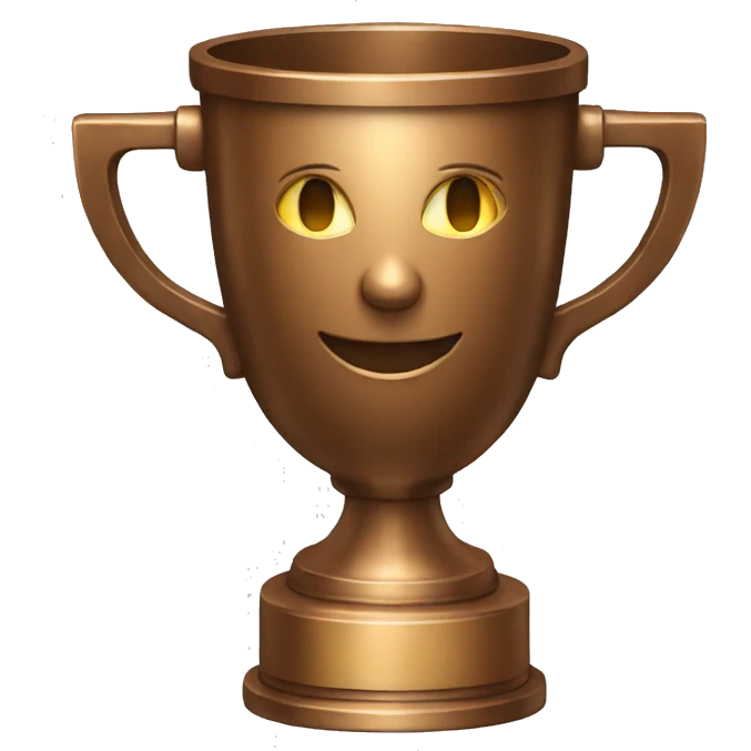 bronze trophy emoji
