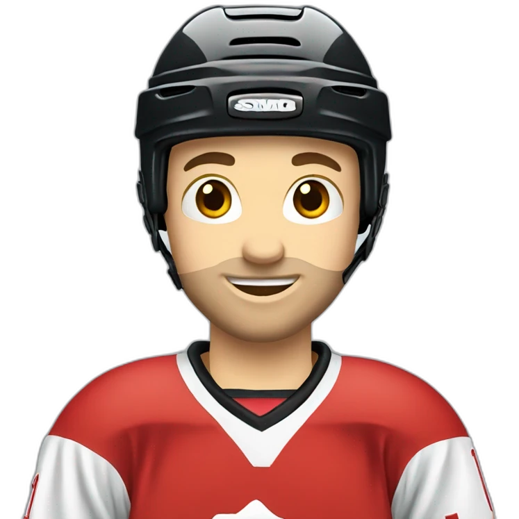 Hockey sobre patines emoji