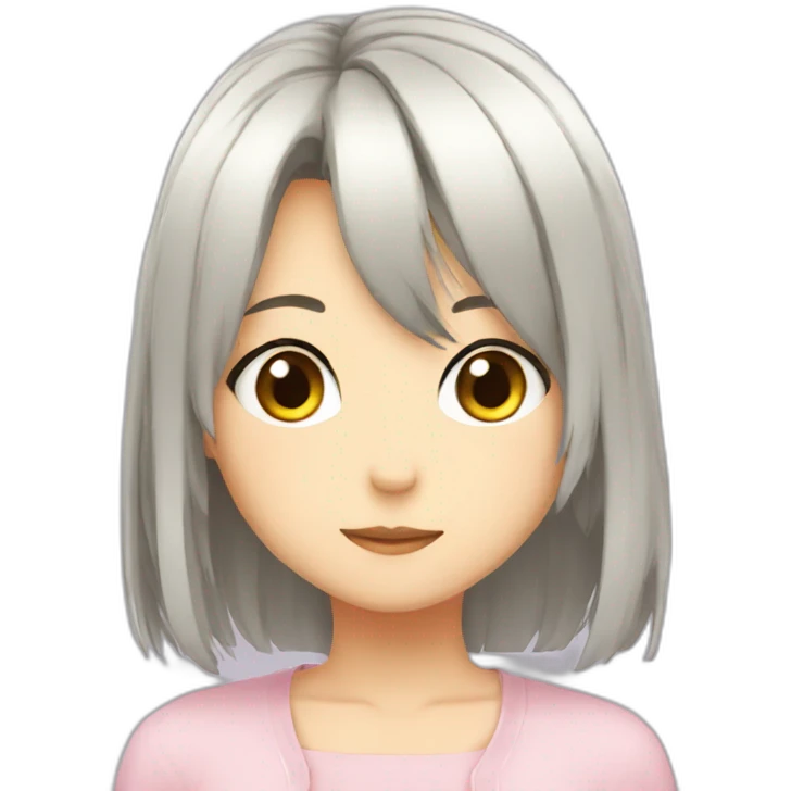 Anime fille emoji