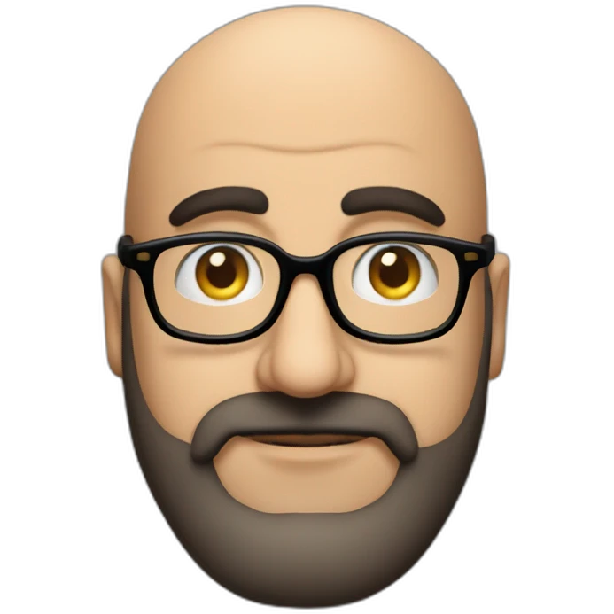 Omid djalili comedian and actor with glasses and beard emoji