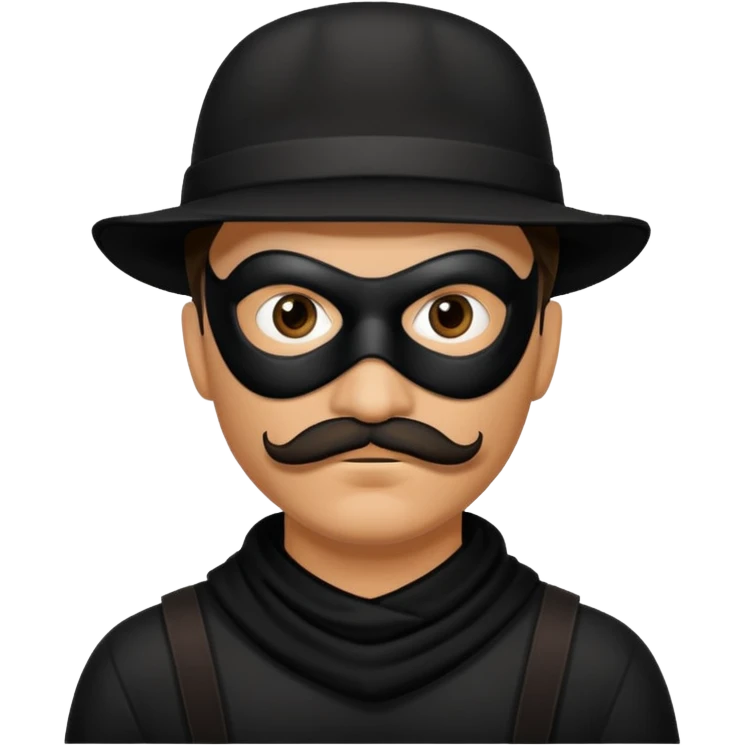 Create a robber emoji