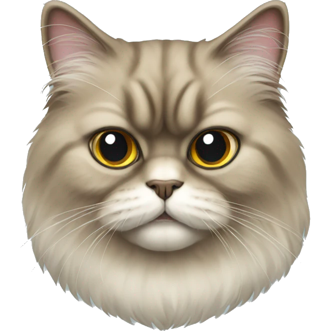 Persian cat emoji