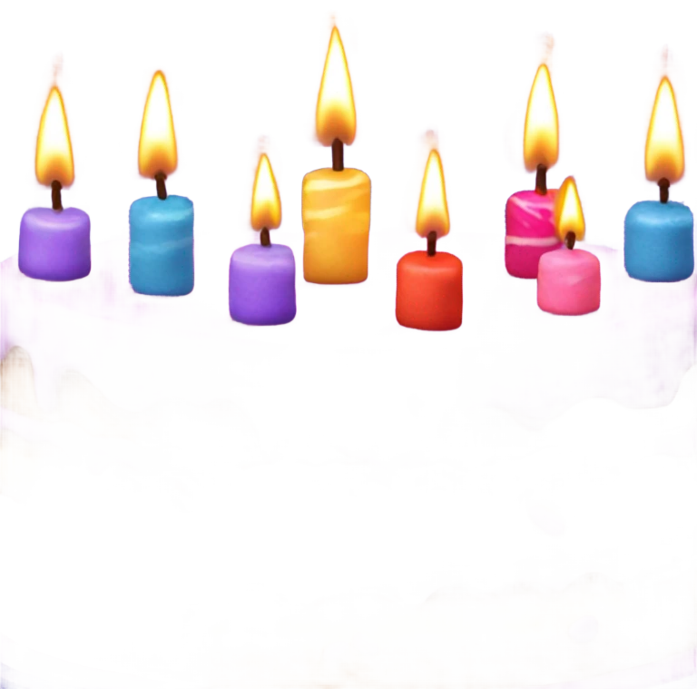 Birthday cake emoji