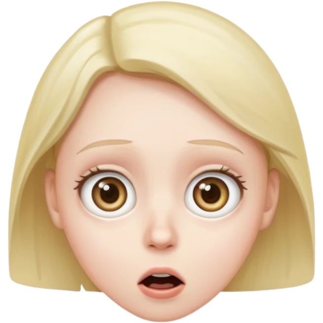 surprised face emoji