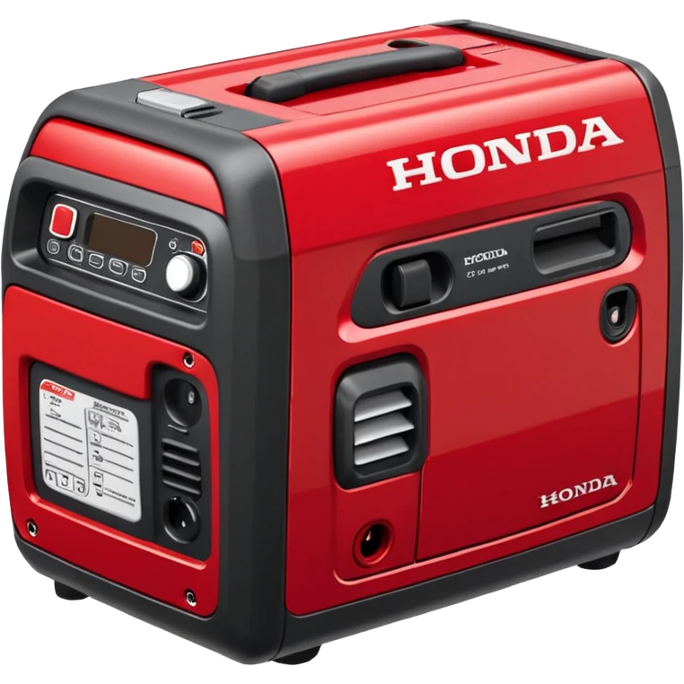red honda generator Honda eu22i emoji