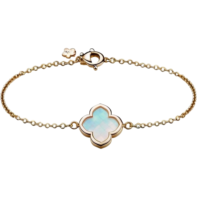 Van Cleef Vintage Alhambra bracelet in Mother of pearl emoji