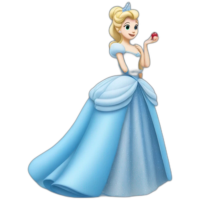 Souris cendrillon emoji