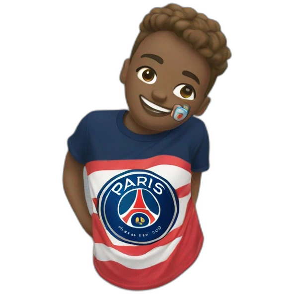 tshirt paris saint germain emoji