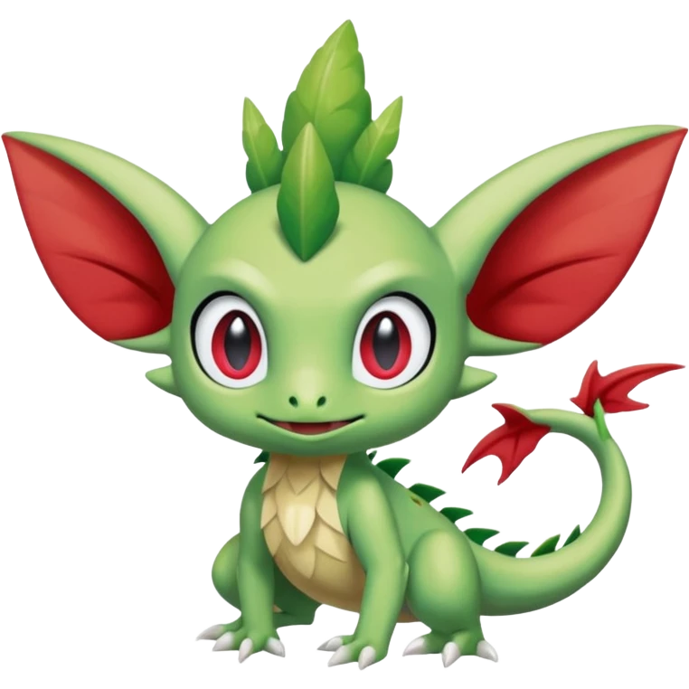 Ugly Fey Toony Axew-Celebi-Shaymin-dragon emoji