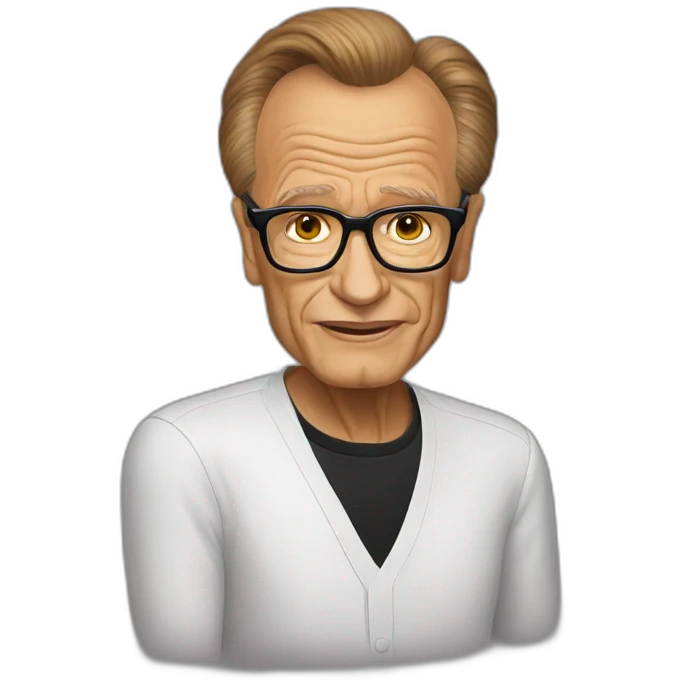 Larry King emoji